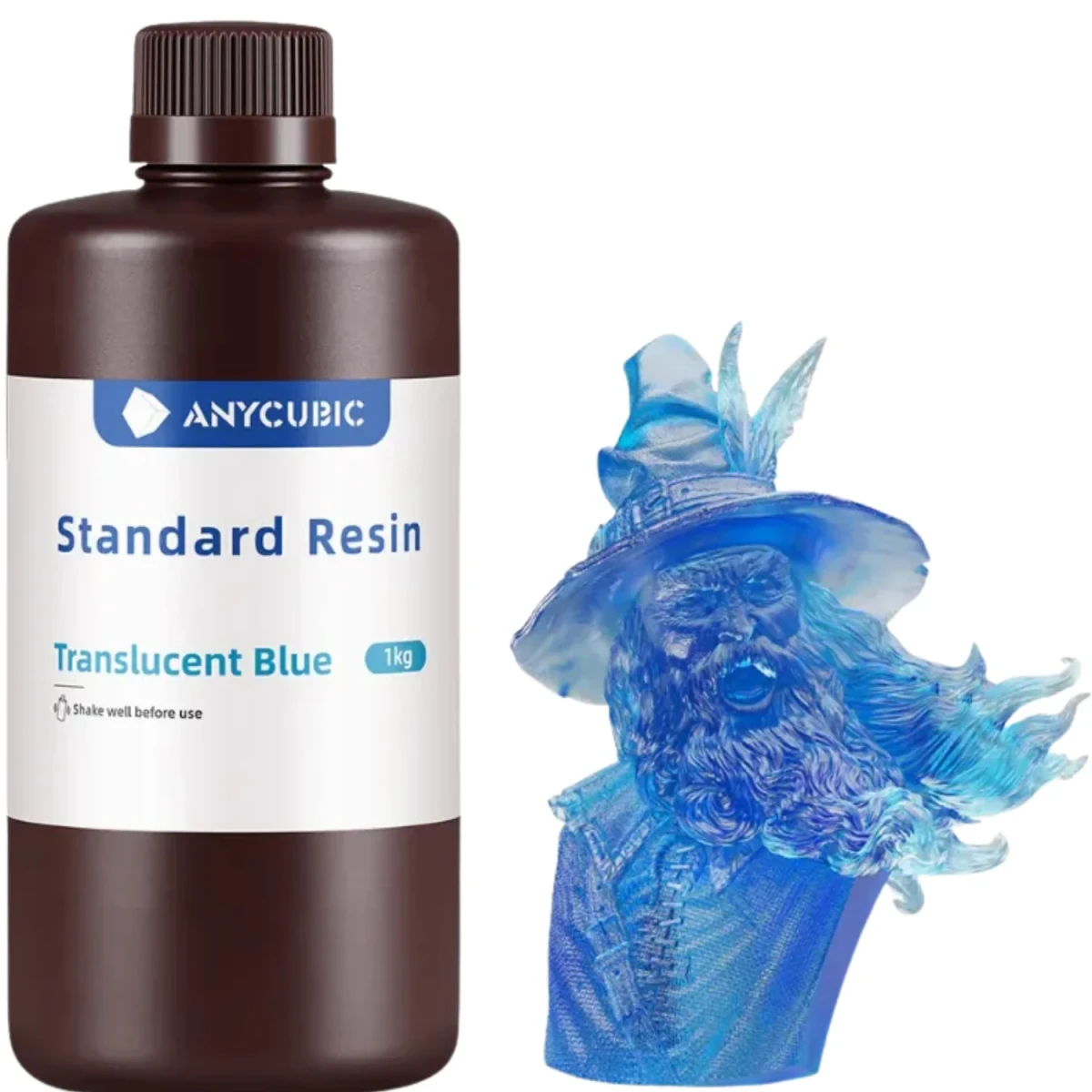 Anycubic Standard Translucent Blue 1kg