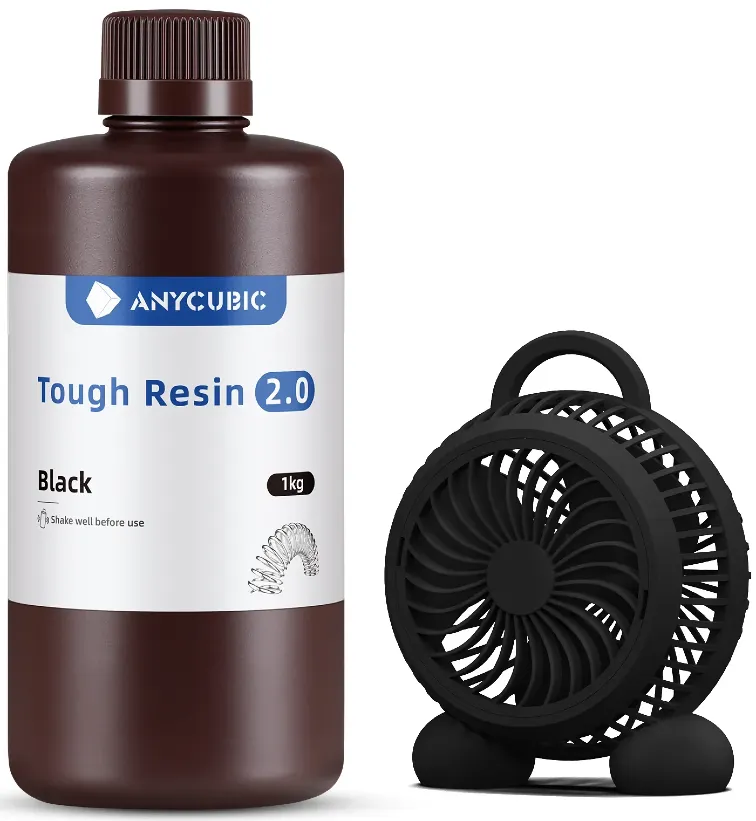 Anycubic Tough 2.0 Black 1kg - Zwiększona odporność na pęknięcia