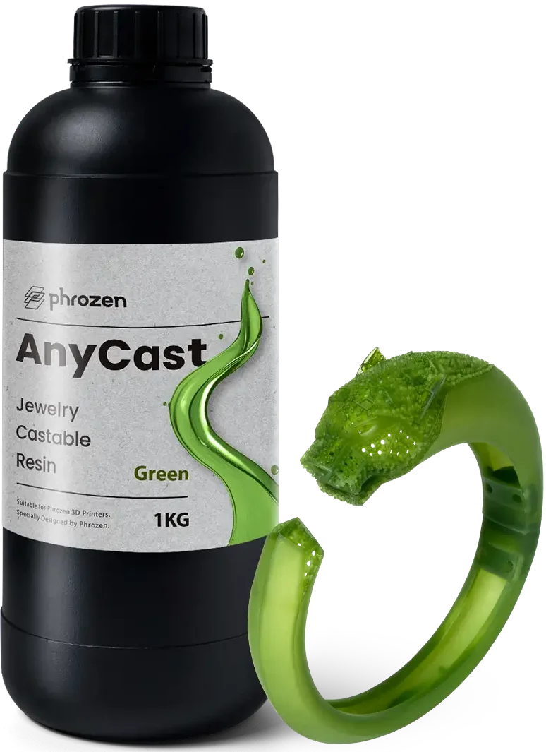 Phrozen AnyCast Green V4 1kg - Do odlewów jubilerskich