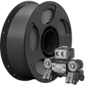 Filament Anycubic PLA High Speed Texture Grey 1kg w kolorze szarym, średnica 1,75 mm, przeznaczony do szybkiego druku 3D FDM z estetycznym wykończeniem powierzchni modeli.
