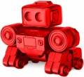 Anycubic PLA High Speed Red 1,75 mm to filament do szybkiego druku 3D o zwiększonej płynności, stabilnym podawaniu materiału i dobrej jakości wydruków przy dużych prędkościach.