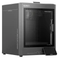 Elegoo Centauri Carbon 2 z dyszą wysokotemperaturową do 350°C i stołem do 110°C, przeznaczona do druku z PLA, PETG, ABS, ASA, PC, PA i filamentów kompozytowych.