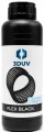 Żywica 3DUV Flex Black 0.5kg / 0.5l w kolorze czarnym, elastyczna żywica do druku 3D UV/LCD przeznaczona do modeli o właściwościach zbliżonych do gumy.