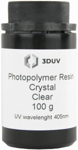 3DUV Crystal Clear 0,1 kg