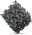 Phrozen Aqua Grey 4K szara żywica do druku 3D – twardość 77 D Shore’a i formuła ograniczająca deformacje podczas utwardzania wydruków.