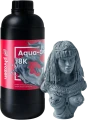 Żywica Phrozen Aqua Grey 8K Grey 1 kg – materiał o twardości 85 D Shore’a i wytrzymałości na rozciąganie 43,17 MPa do precyzyjnego druku 3D.