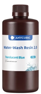 Anycubic Water Washable 2.0 Translucent Blue 1kg