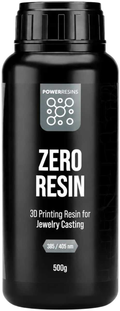 PowerResins Dark Zero 0,5 kg - Perfekcyjne odwzorowanie detali