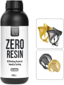 Żywica PowerResins Dark Zero 1 kg czarna do drukarki 3D – jubilerska żywica odlewnicza do precyzyjnych modeli biżuterii.