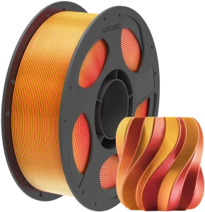 Filament Anycubic PLA Silk Dual-Color Red-Gold 1kg