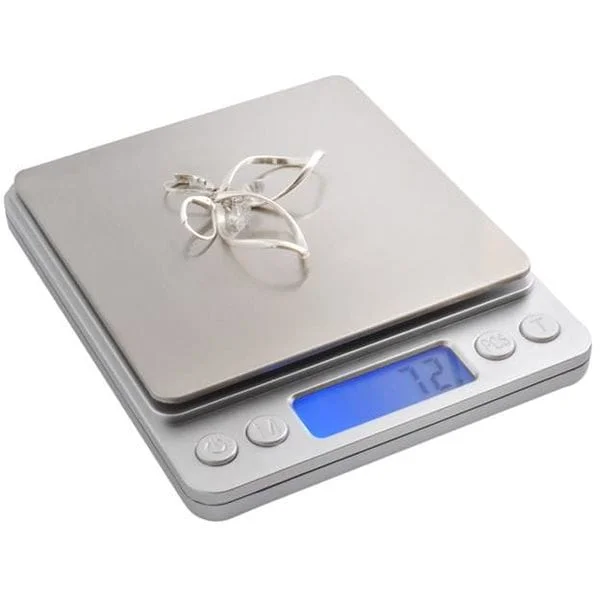 Waga elektroniczna 2 kg 0,1 g – precyzyjna waga cyfrowa z wyświetlaczem LCD