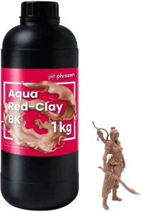 Phrozen Aqua Resin Red-Clay 8K 1 kg
