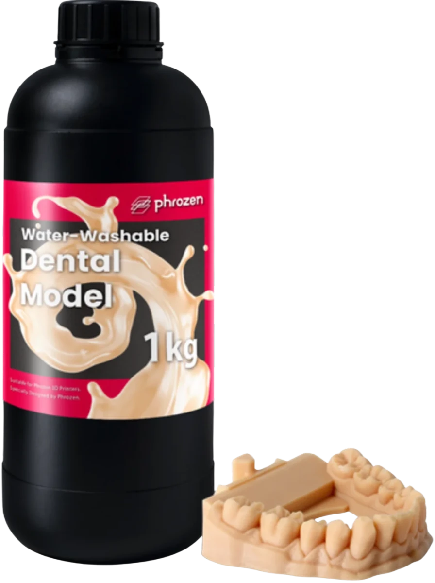Phrozen Water Washable Dental Model Beige 1 kg – beżowa żywica UV do precyzyjnych modeli dentystycznych