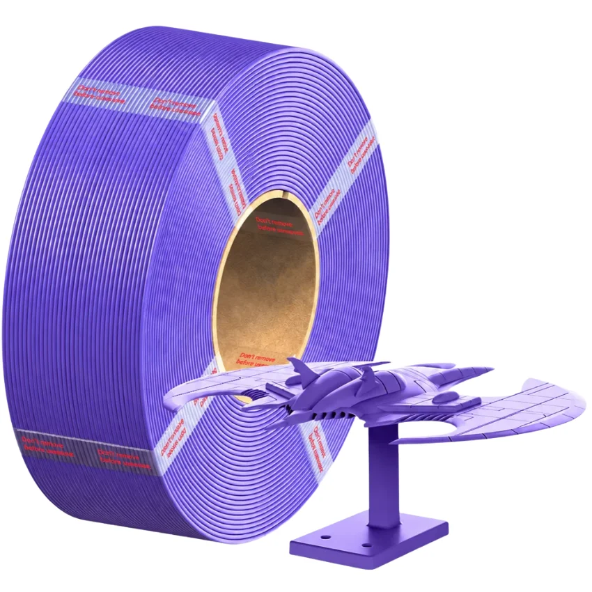 Anycubic PETG Refill Purple 1 kg – wytrzymały filament PETG do modeli technicznych