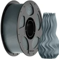 Srebrny filament PLA Texture z gładkim wykończeniem wydruków