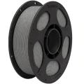 Zbliżenie filamentu Anycubic PLA Matte Nardo Grey – wysokiej jakości matowy filament 3D o jednolitym, eleganckim szarym odcieniu i precyzyjnej średnicy 1.75 mm