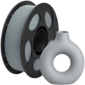 Matowy filament PLA Anycubic Grey o profesjonalnym wykończeniu i ograniczonej widoczności warstw