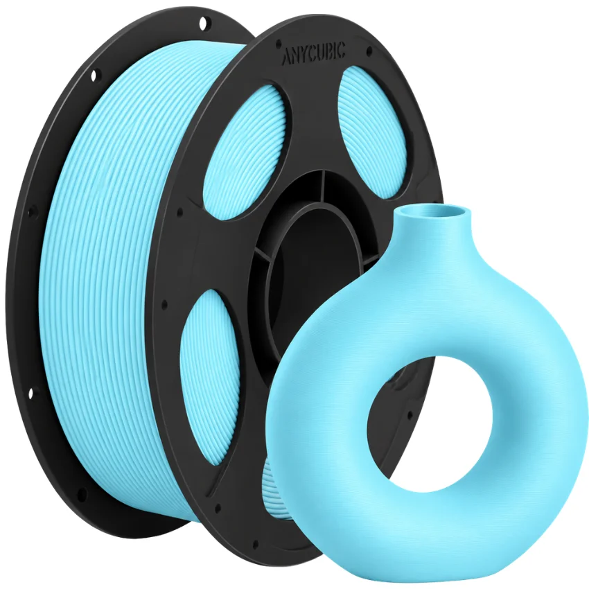 Filament Anycubic PLA Matte Glacier Blue Jasny Niebieski 1kg 1,75 mm do drukarki 3D
