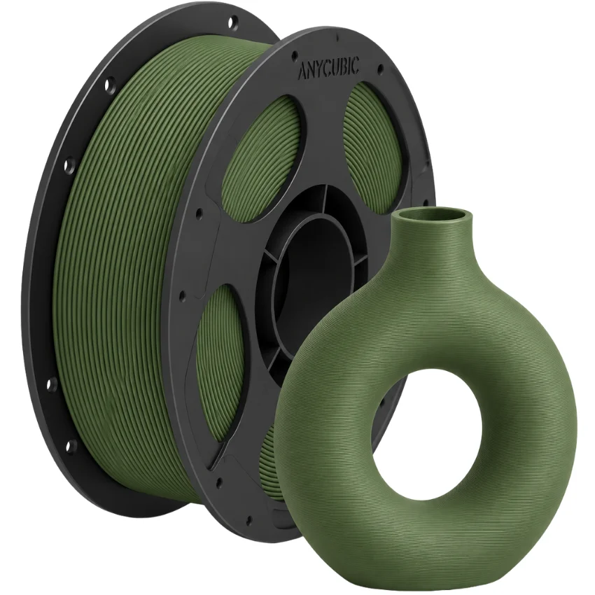 Filament Anycubic PLA Matte Dark Green 1kg