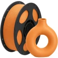 Pomarańczowy filament PLA Matte 1,75 mm o niskim skurczu i łatwym usuwaniu podpór