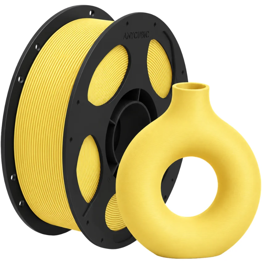 Filament Anycubic PLA Matte Yellow 1kg