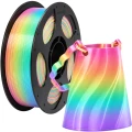 Filament Anycubic PLA SILK Rainbow 1kg - Przyjazny dla środowiska