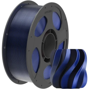 Filament Anycubic PLA Silk Dual-Color Black-Blue 1kg