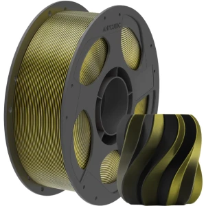 Filament Anycubic PLA Silk Dual-Color Black-Gold 1kg