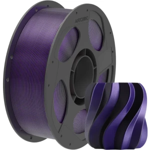 Filament Anycubic PLA Silk Dual-Color Black-Purple 1kg