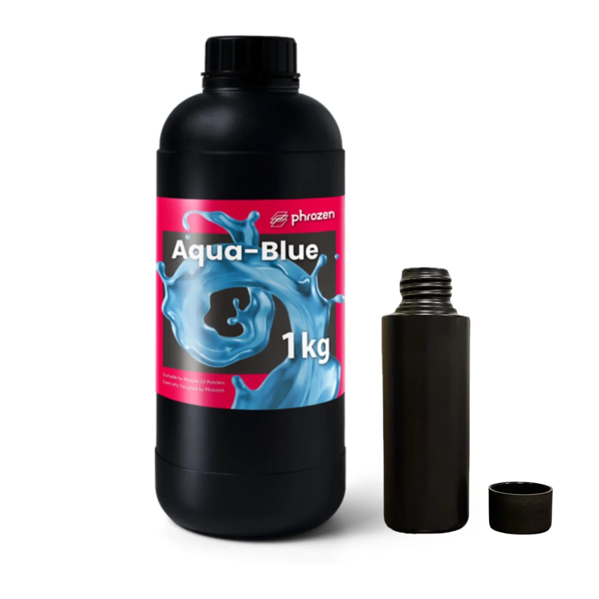 Phrozen Aqua Blue 0,1 kg – niebieska żywica UV o niskiej lepkości do precyzyjnych wydruków 3D
