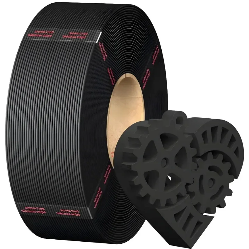 Filament Anycubic PLA+ Refill Black 1kg z modelem