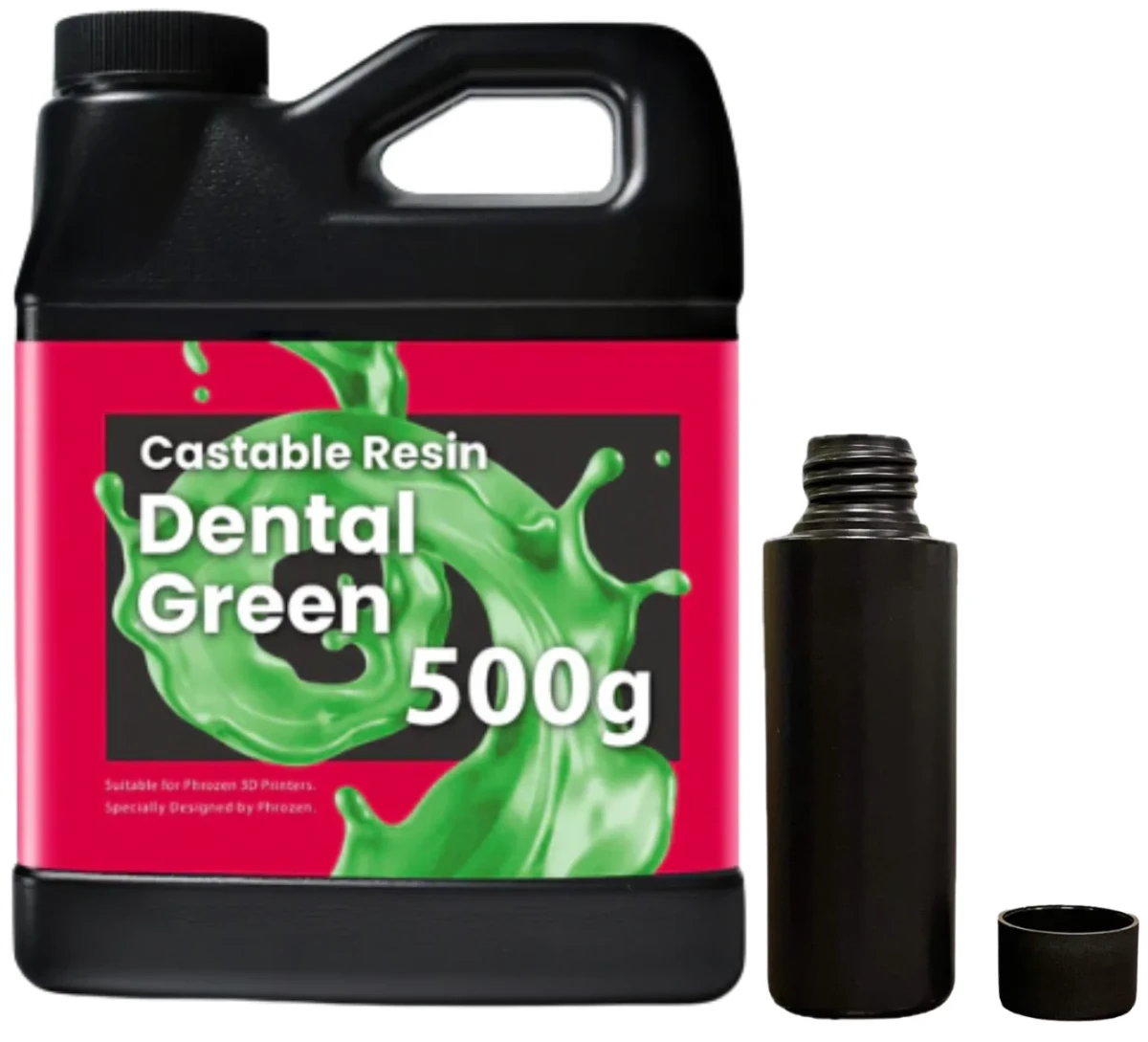 Phrozen Wax-like Castable Green 100 g – zielona żywica odlewnicza do precyzyjnych modeli jubilerskich