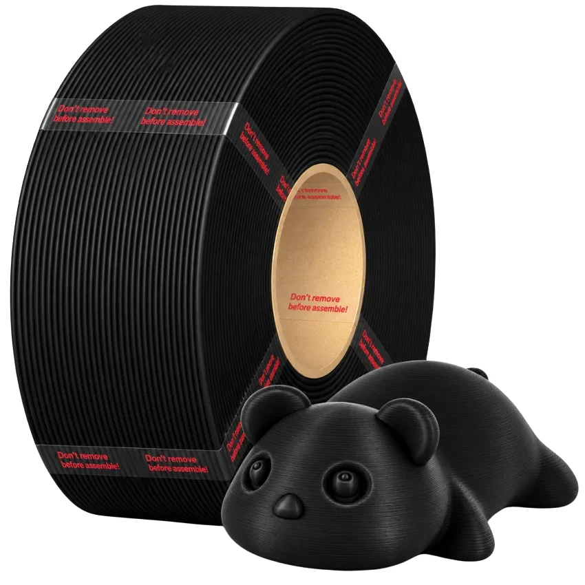 Filament PLA Refill Black 1kg do precyzyjnych modeli i prototypów