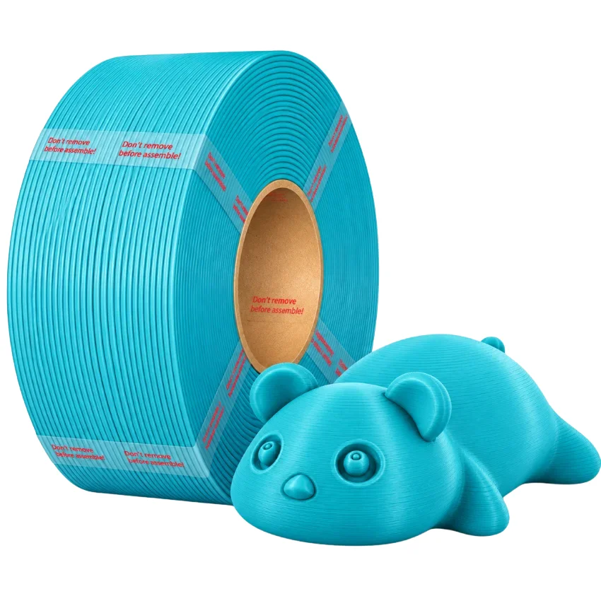Filament Anycubic PLA Refill Turquoise 1kg - Gładkie, czyste powierzchnie wydruków