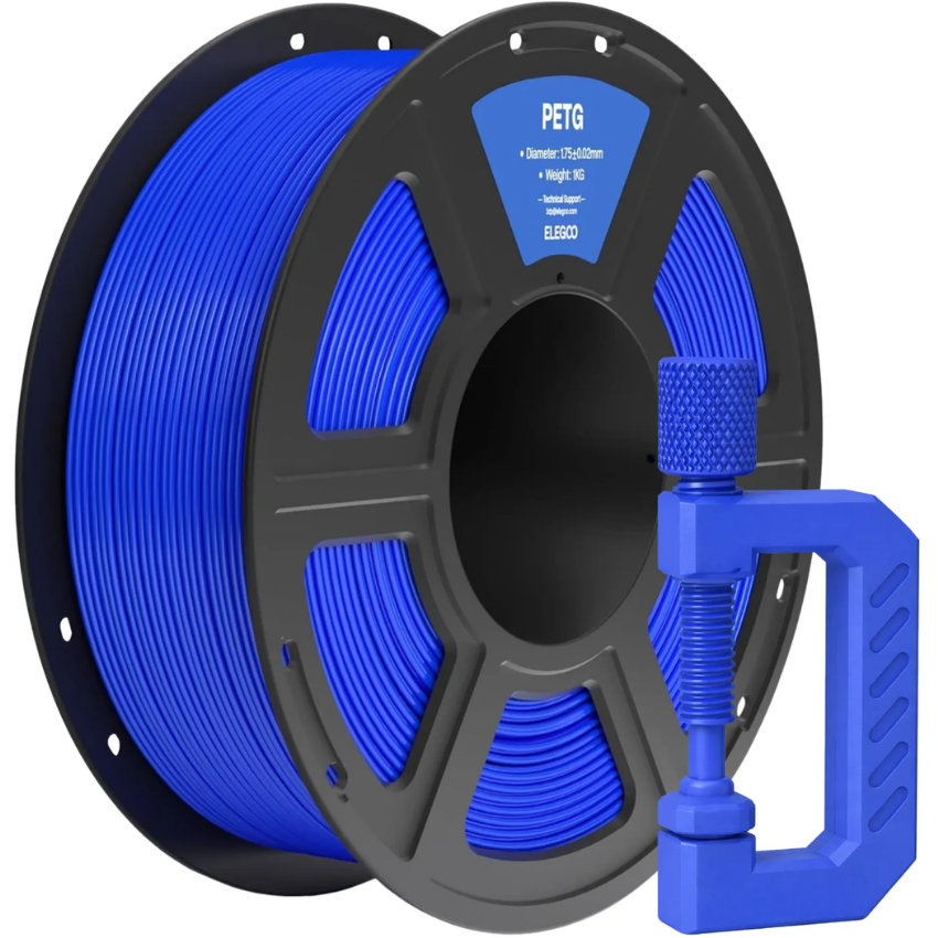 Filament Elegoo PETG Niebieski 1kg  Łatwe i płynne drukowanie