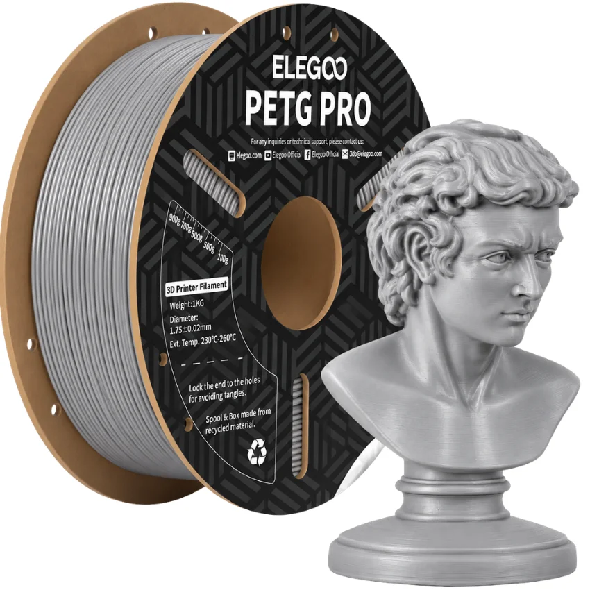 Filament Elegoo PETG Pro Grey 1kg