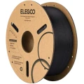 Filament Elegoo PLA-CF Carbon Fiber Black 1kg Minimalne linie warstw – matowe, teksturowane wykończenie o profesjonalnym wyglądzie.