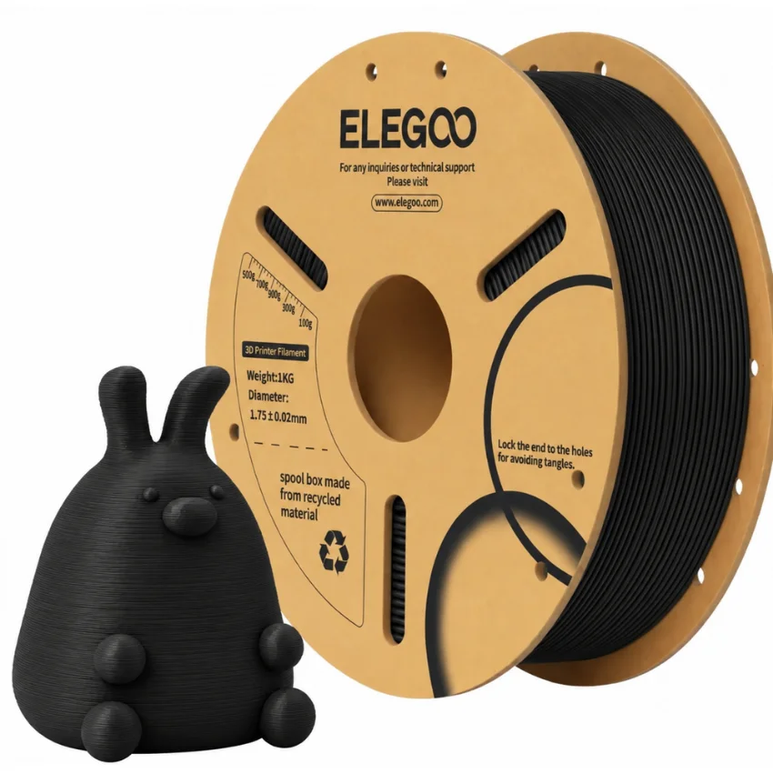 Filament Elegoo PLA Black 1kg