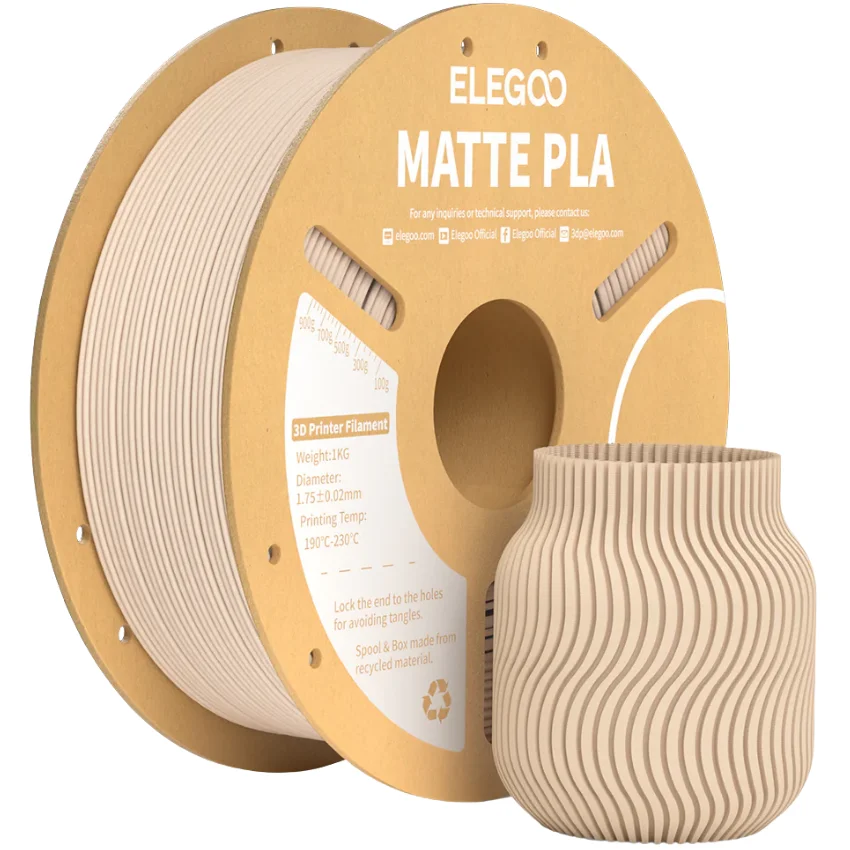 Filament Elegoo PLA Matte Beige