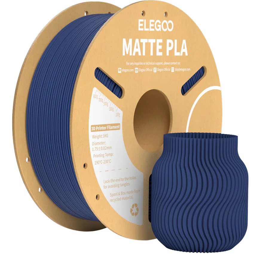 Filament Elegoo PLA Matte Navy Blue 1kg