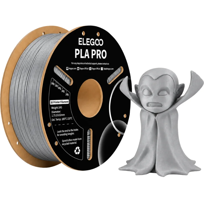 Filament Elegoo PLA Pro Silver 1kg