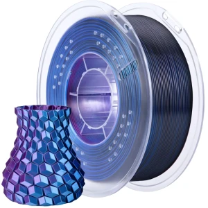 Filament Elegoo PLA Silk Blue Purple Black 1kg
