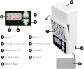 Podgrzewacz żywicy z regulacją temperatury – urządzenie do przygotowywania żywic UV stosowanych w drukarkach 3D LCD, MSLA i DLP, wspomagające utrzymanie odpowiednich warunków drukowania.