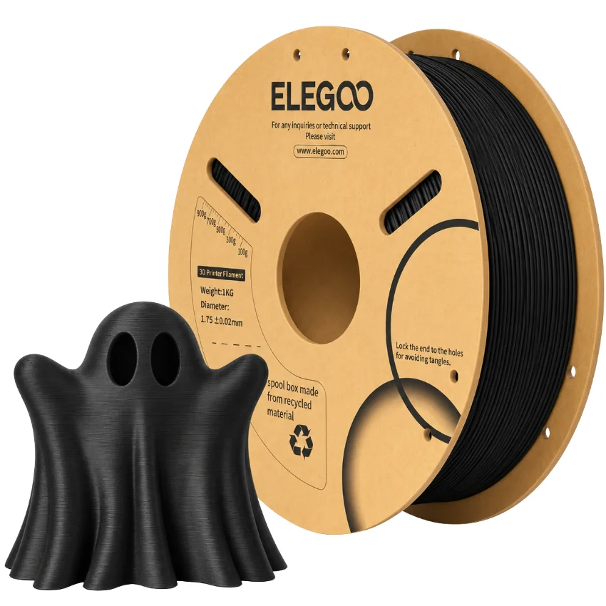 Filament Elegoo PLA+ Black 1kg