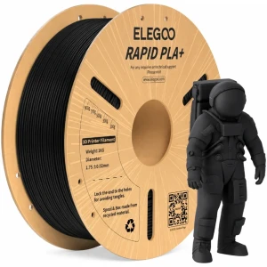 Filament Elegoo Rapid PLA+ Black 1kg
