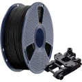 Filament Sunlu ABS Black 1kg - Wysoka wytrzymałość i odporność na uderzenia