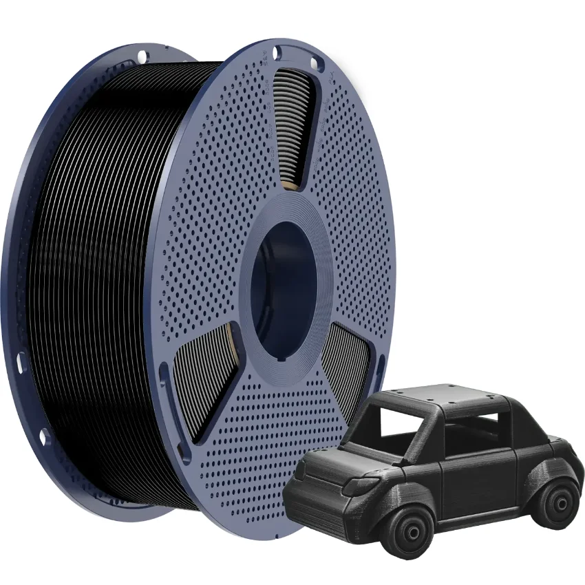 Filament Sunlu PETG Black 1kg - Wytrzymałość i elastyczność w jednym