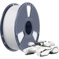 Filament Sunlu PLA White 1kg w kolorze białym, średnica 1,75 mm, przeznaczony do druku 3D FDM modeli dekoracyjnych, edukacyjnych, prototypów i elementów użytkowych.