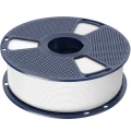Filament Sunlu PLA White 1kg 1,75 mm w kolorze białym, uniwersalny materiał do drukarek 3D FDM, polecany do precyzyjnych modeli, prototypów, figurek, dekoracji i wydruków codziennego użytku.