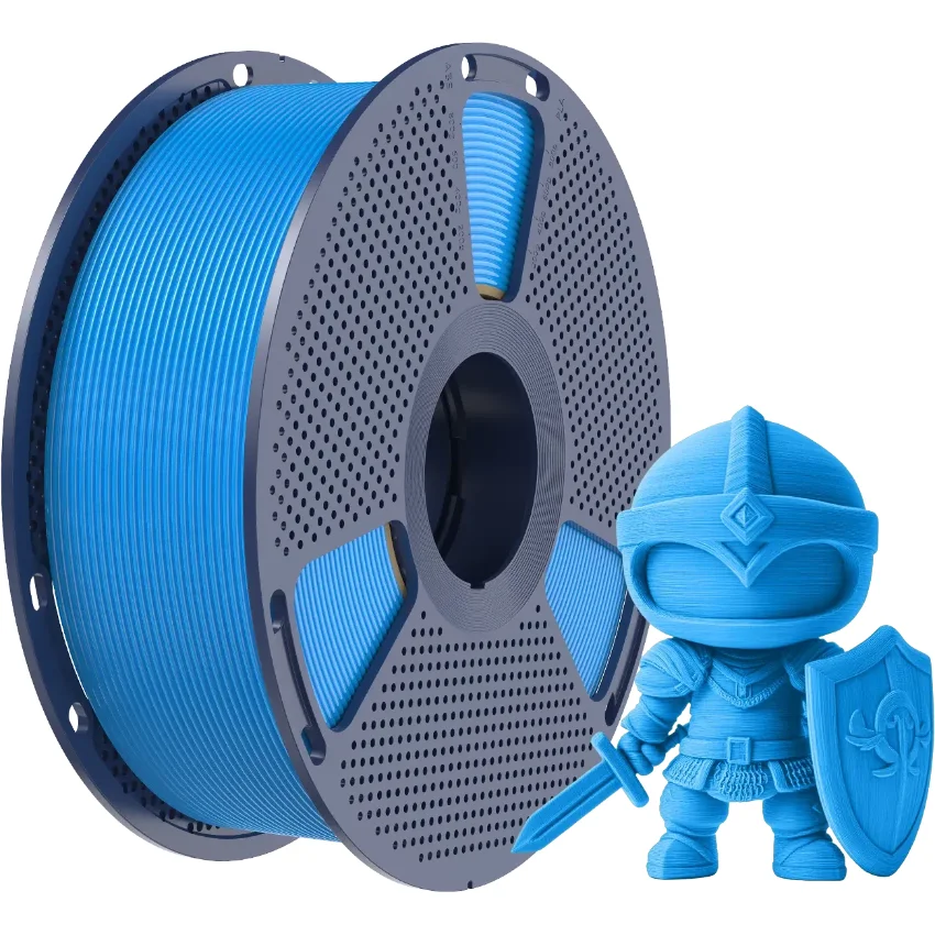 Filament Sunlu PLA+ Cyan Filament Sunlu PLA+ to ulepszona wersja PLA zapewniająca wysoką jakość detali oraz trwałość wydruków w projektach druku 3D.